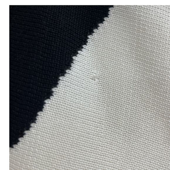 Chico's Abstract Print Intarsia Sweater Sz 1 (M) Pullover Dolman Sleeves Classic - Picture 9 of 9